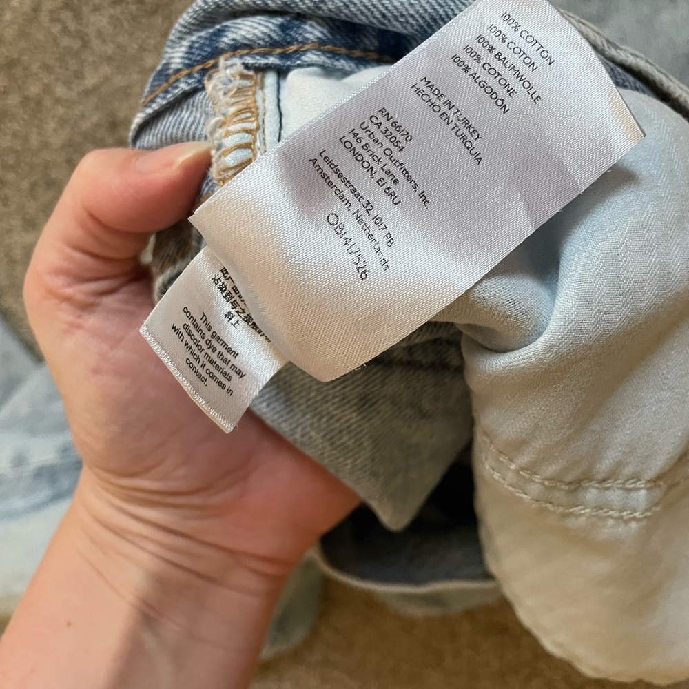Free People Light Wash Bonita Distressed Jeans - Picture 5 of 6